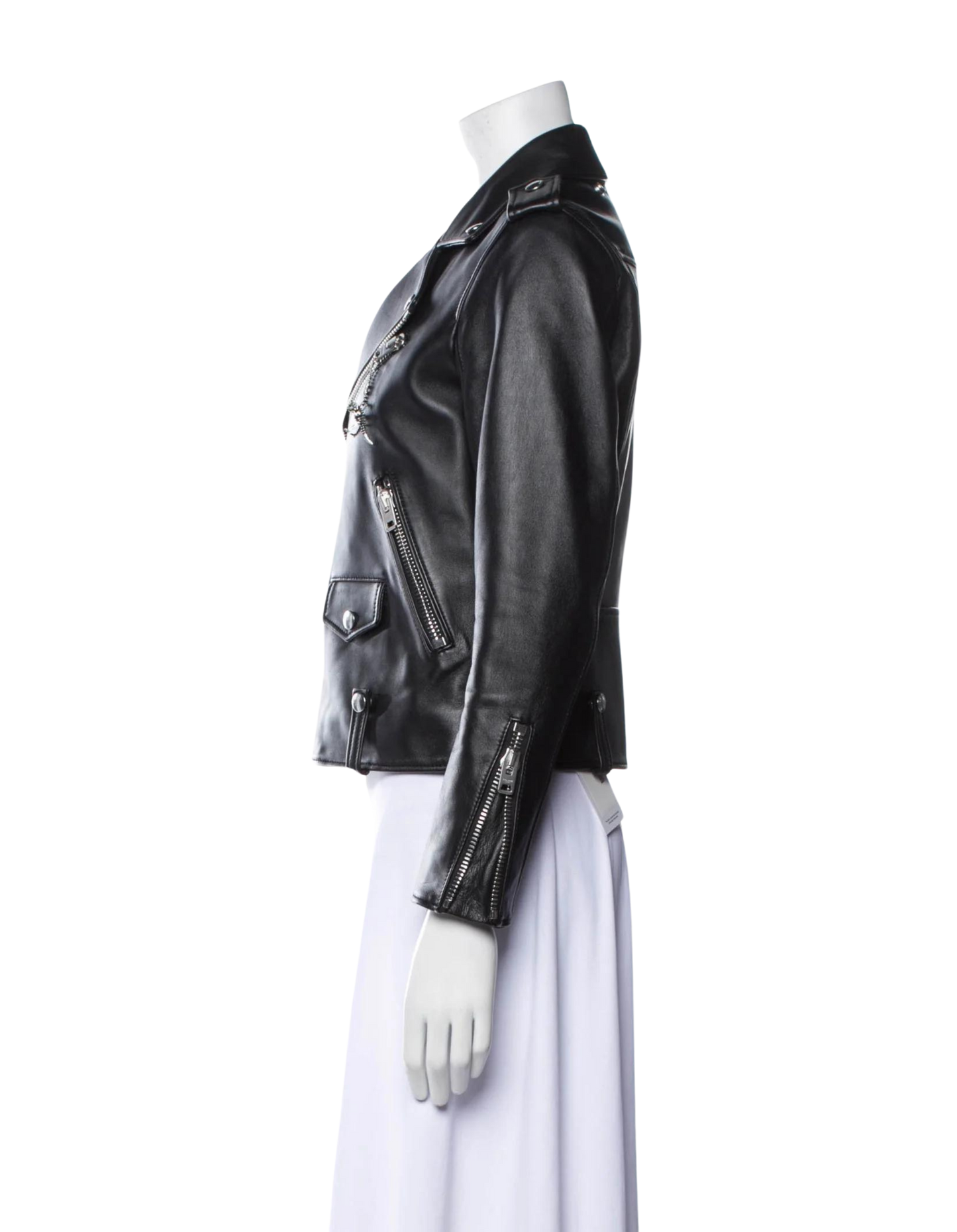 Coach 1941 Lamb Leather Biker Jacket