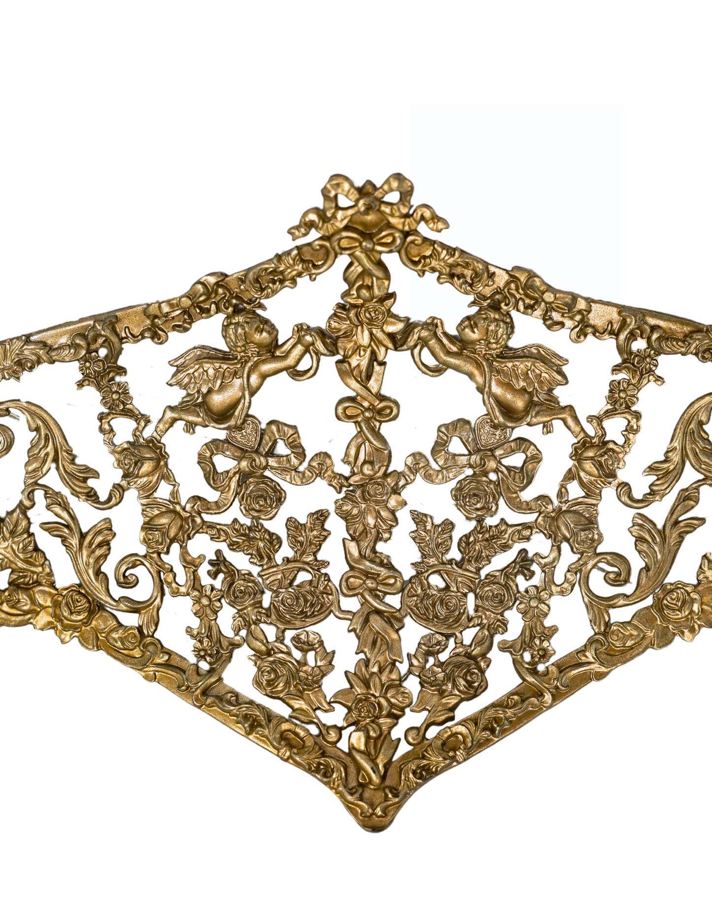 Gold Venetian Corset Belt with Cherubs and Elegant Design