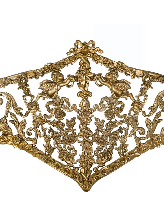 Gold Venetian Corset Belt with Cherubs and Elegant Design